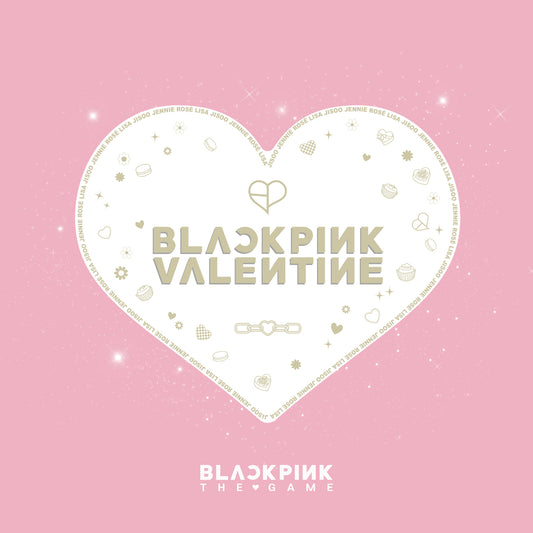 BLACKPINK THE GAME PHOTOCARD COLLECTION LOVELY VALENTINE'S EDITION - YG SELECT