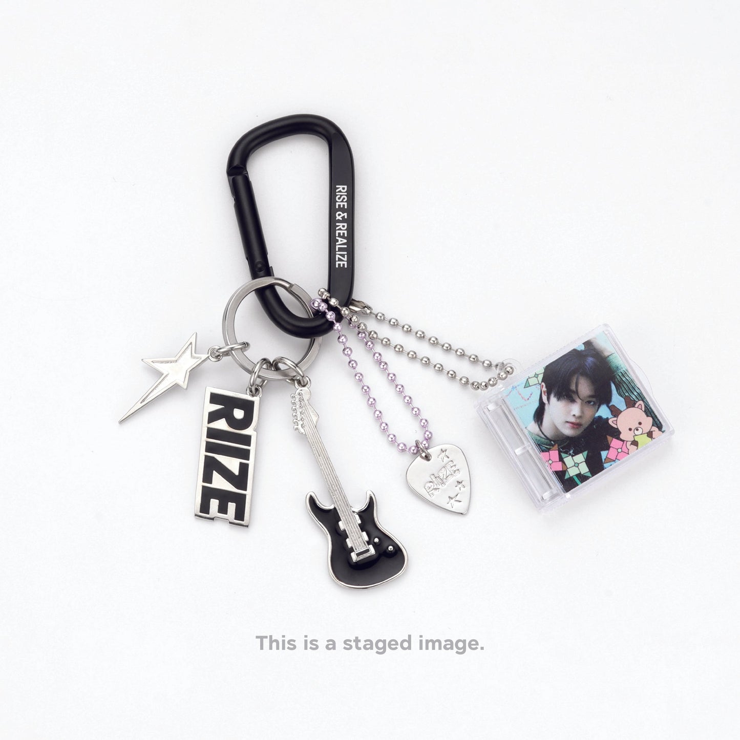 CARABINER KEYCHAIN SET - RIIZE : ON THE SING STREET POP-UP MD