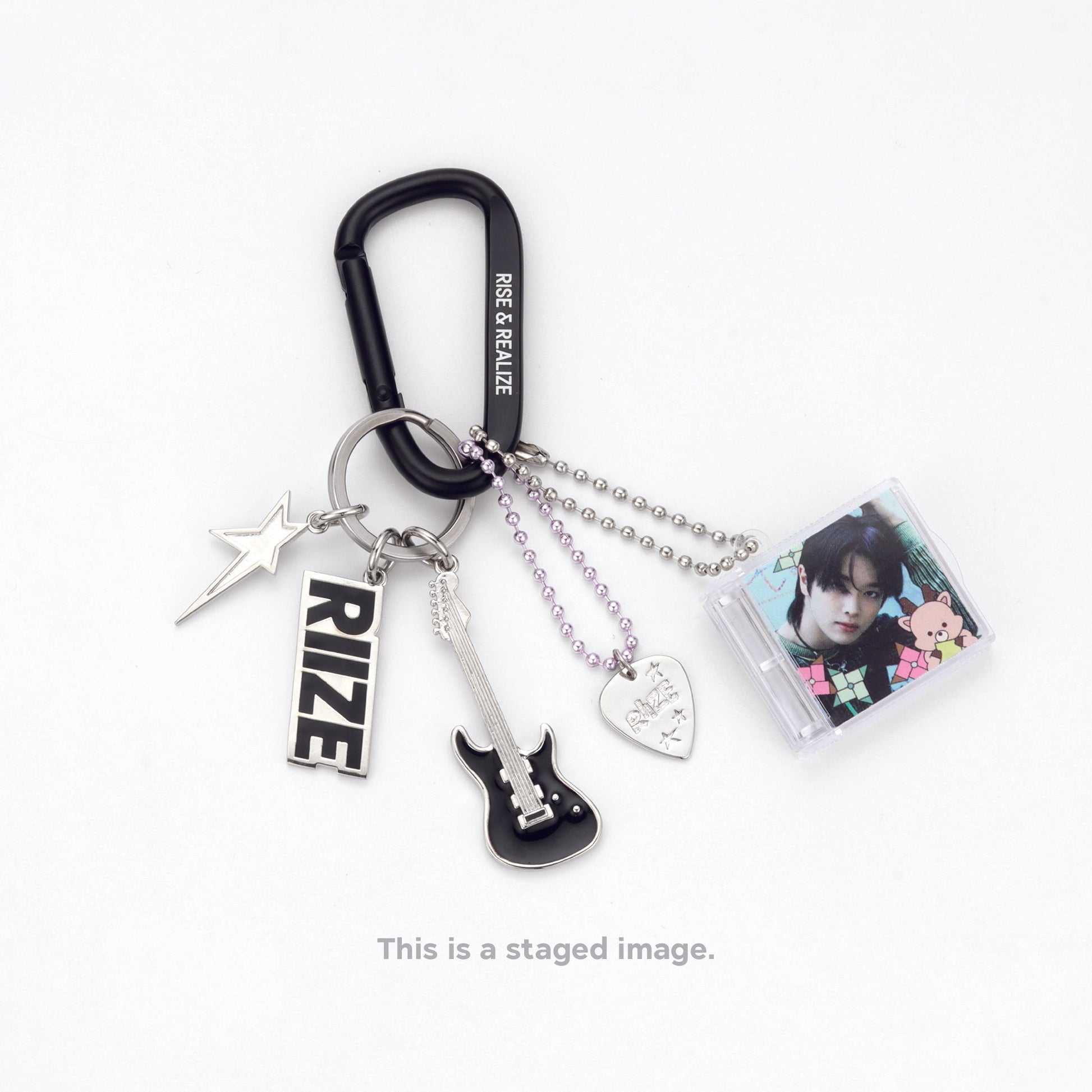 CARABINER KEYCHAIN SET - RIIZE : ON THE SING STREET POP-UP MD