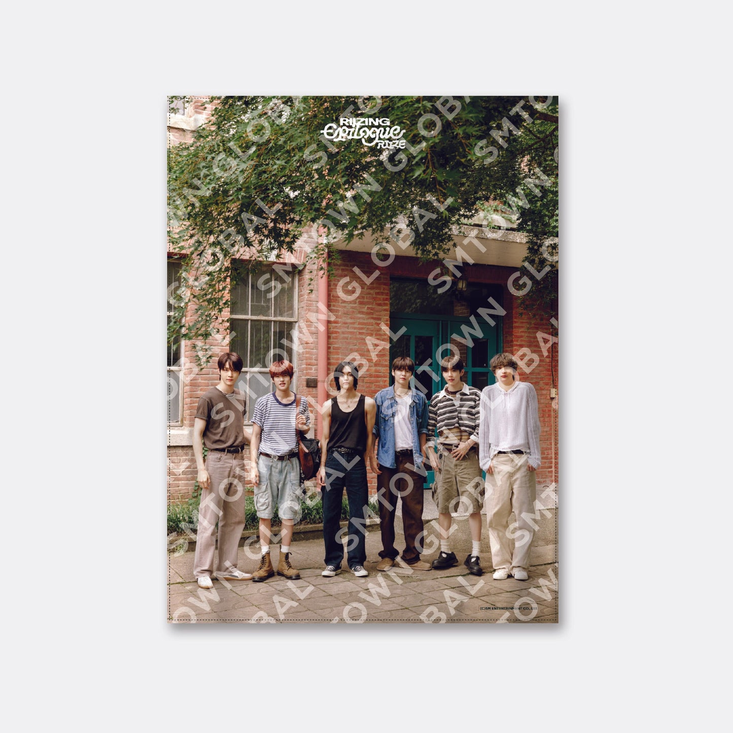 FABRIC POSTER SET - RIIZE : ON THE SING STREET POP-UP MD
