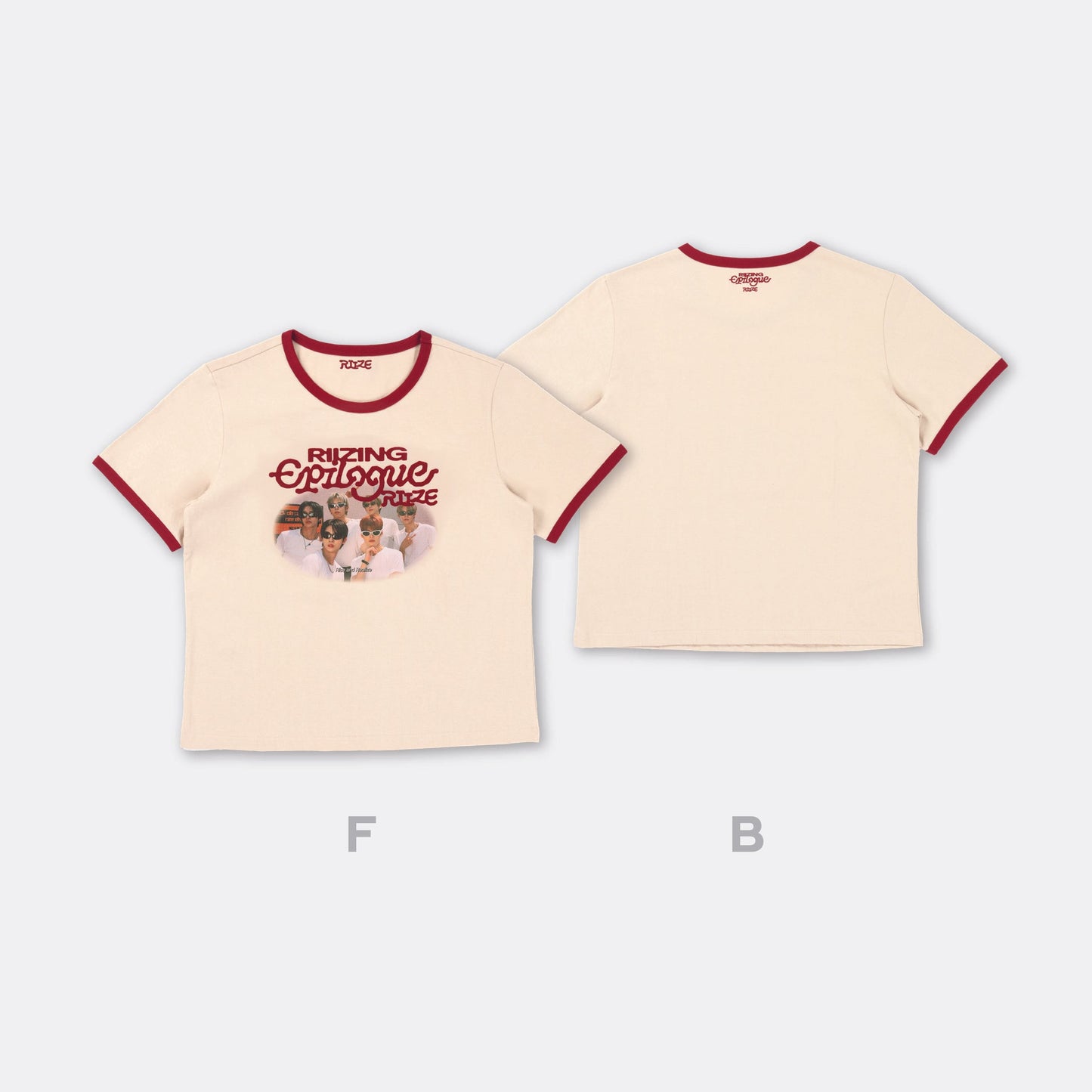 T-SHIRT [A ver.] - RIIZE : ON THE SING STREET POP-UP MD