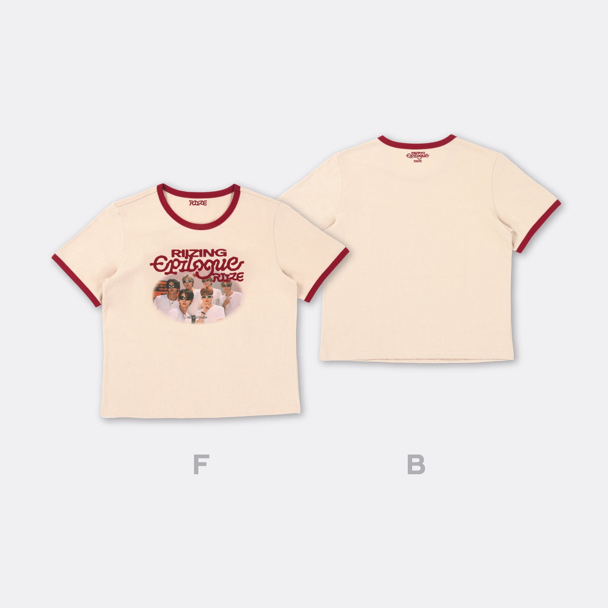 T-SHIRT [A ver.] - RIIZE : ON THE SING STREET POP-UP MD