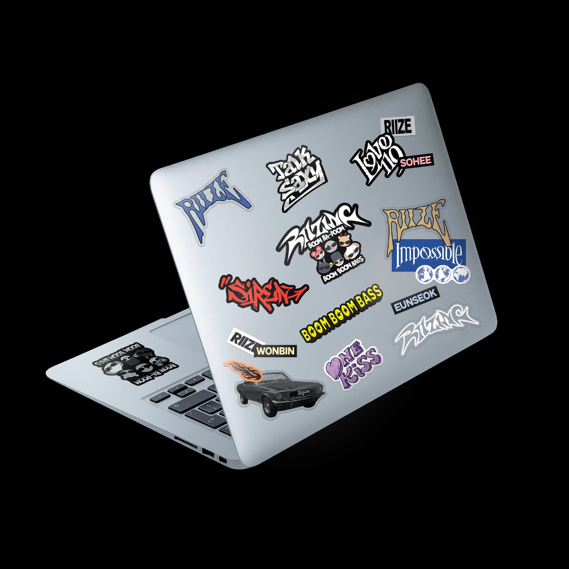 REMOVABLE LAPTOP DECO STICKER SET - RIIZE 'RIIZING - The 1st Mini Album' MD
