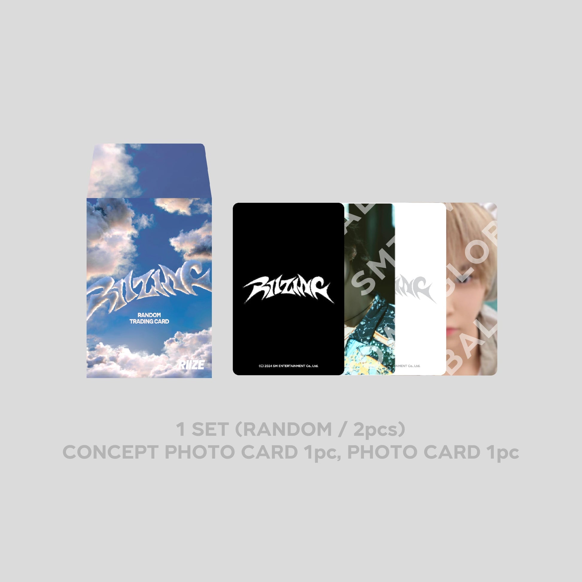 RANDOM TRADING CARD SET - RIIZE 'RIIZING - The 1st Mini Album' MD
