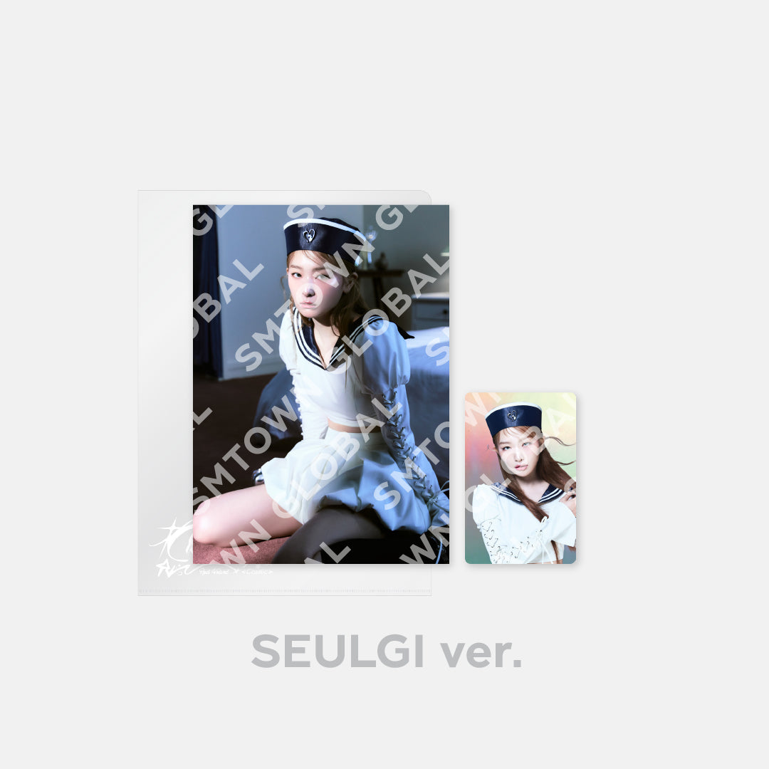 POSTCARD+HOLOGRAM PHOTO CARD SET - Red Velvet 'Cosmic' Album MD