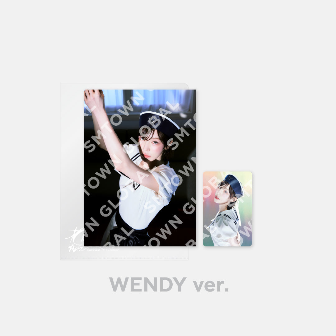 POSTCARD+HOLOGRAM PHOTO CARD SET - Red Velvet 'Cosmic' Album MD