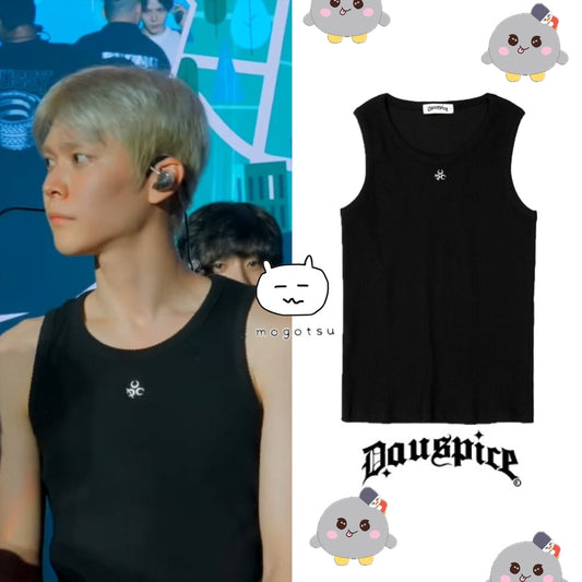 ★[RIIZE Eunseok Worn] 【DAUSPICE】(DUC) Symbol Sleeveless Black