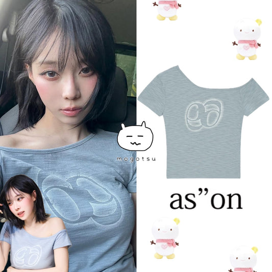 ★[aespa Winter Worn]【ASON】KIKI SLIM TEE - 3COLOR