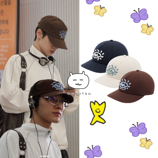 ★[NCT TEN Worn]【WACKY WILLY】rope embroidered trucker cap (3 colors)
