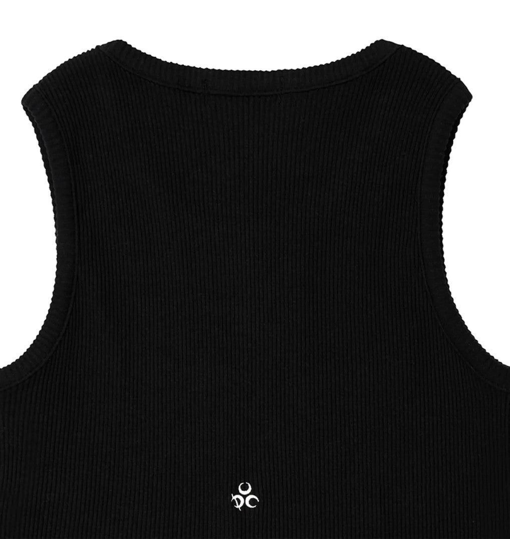 ★[RIIZE Eunseok Worn] 【DAUSPICE】(DUC) Symbol Sleeveless Black