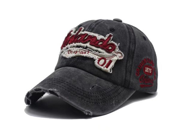 ★[ZEROBASEONE Zhang Hao Worn] vintage damage ball cap