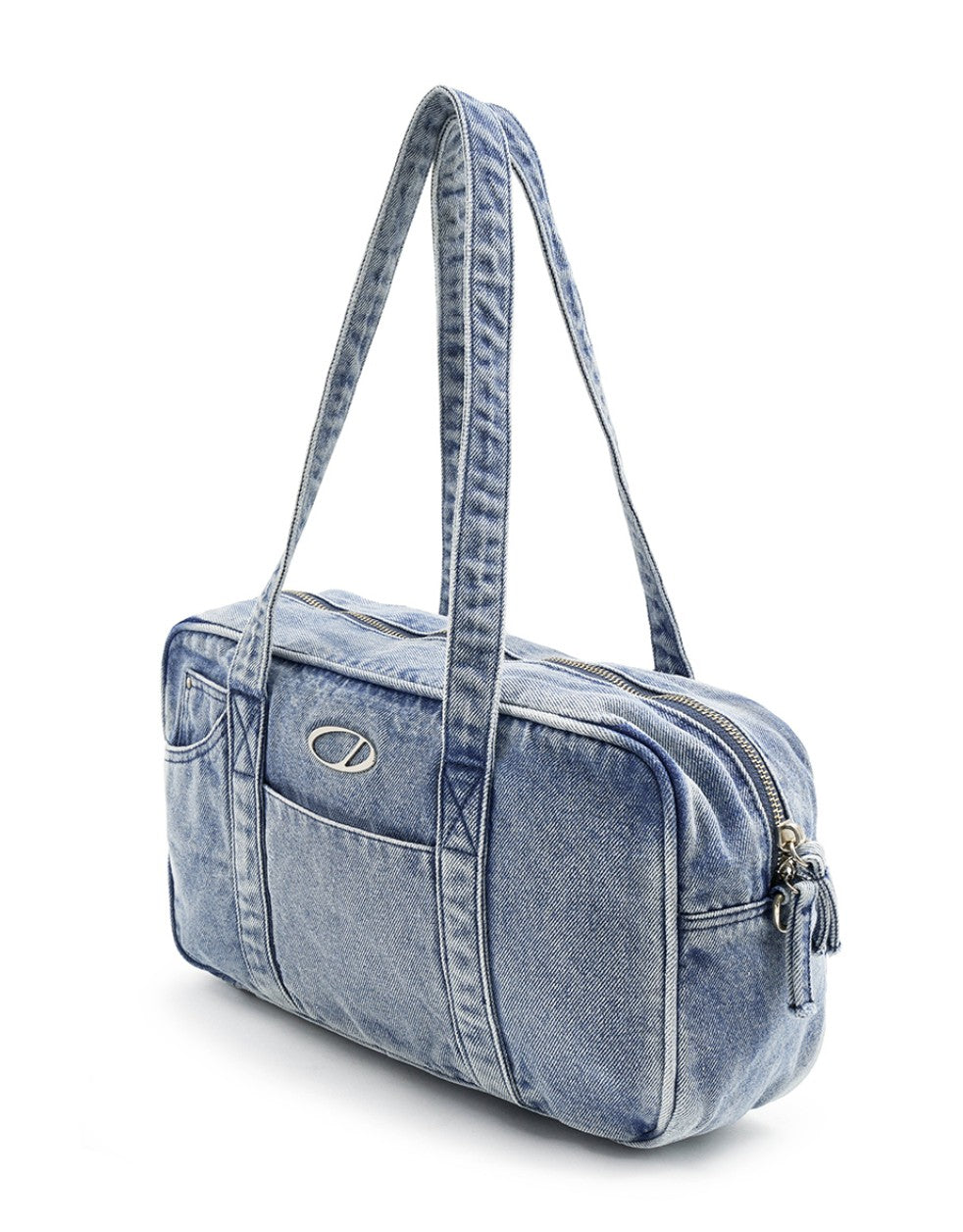 ★[Hearts2Hearts Carmen Worn] 【ODDSTUDIO】Odd signature denim duffel bag