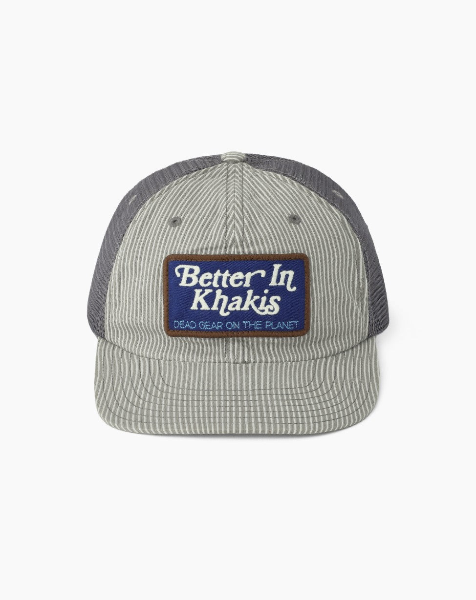 ★[RIIZE SOHEE Worn] 【KHAKIS】Base Mesh Cap Grey