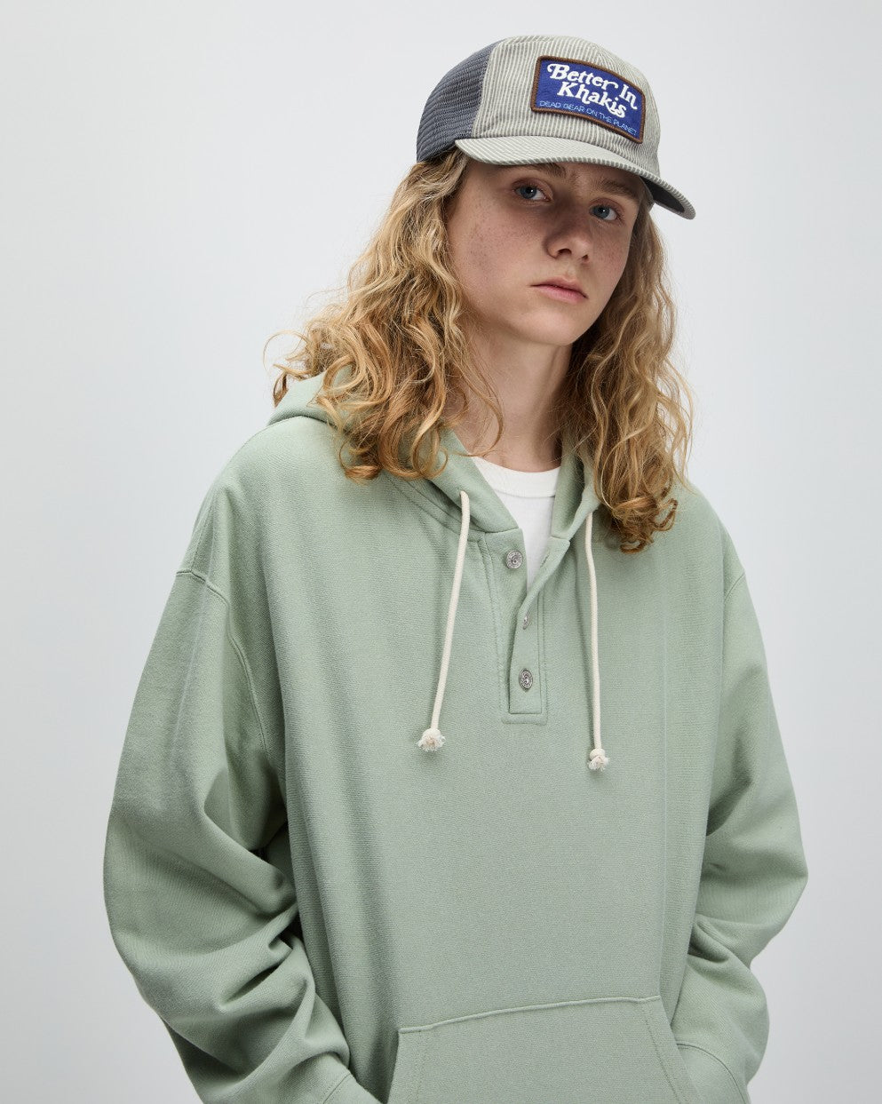 ★[RIIZE SOHEE Worn] 【KHAKIS】Base Mesh Cap Grey