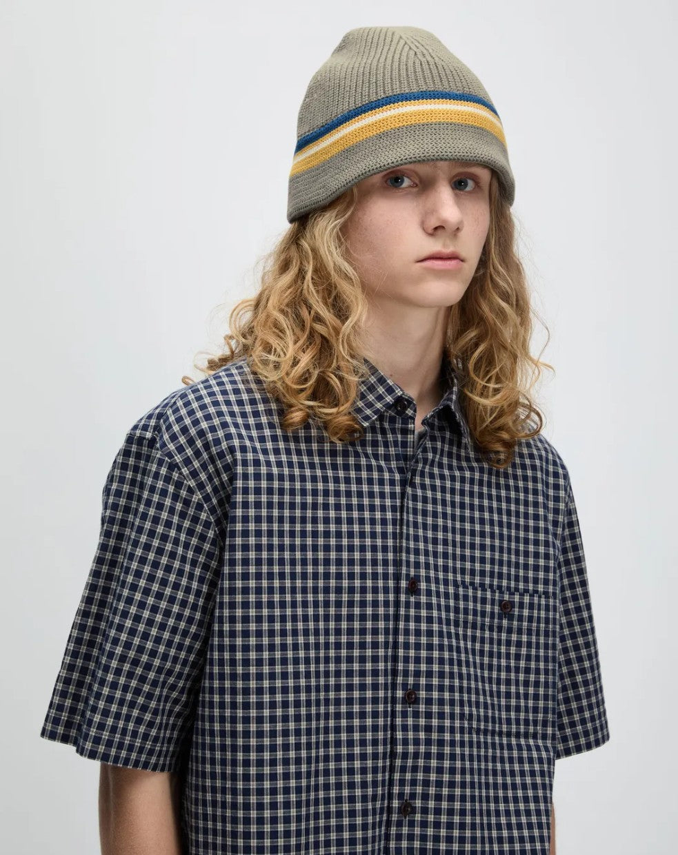 ★[BTS Jimin & RM Worn]【KHAKIS】Roam Knit Hat Sage