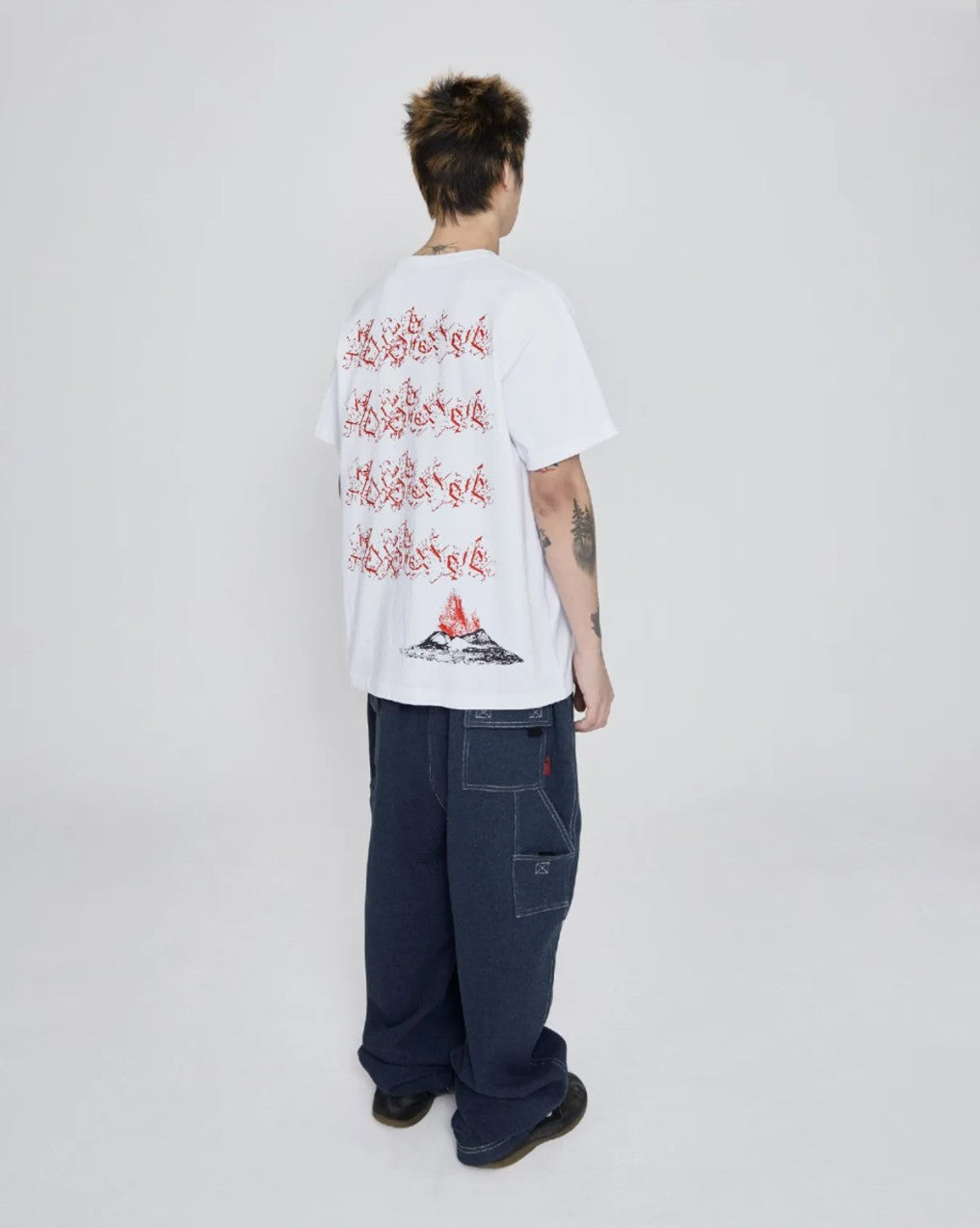 ★[i-dle Soyeon Worn] 【YESEYESEE】Volcanic Eruption Tee White
