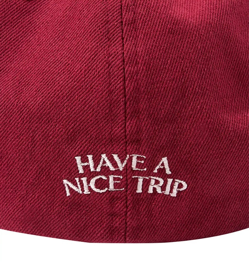 ★[BOYNEXTDOOR LEEHAN Worn] 【HELLO SUNRISE】H Logo Cotton Relaxed Fit 6Panel Cap_Red