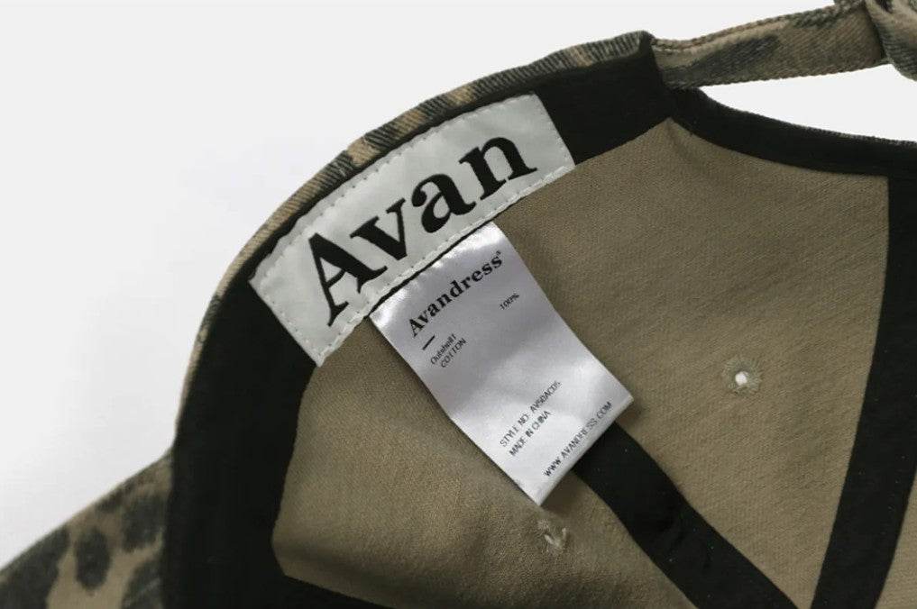 ★[NCT TEN Worn] 【AVANDRESS】Embo Leopard Aa Cap - 2COL