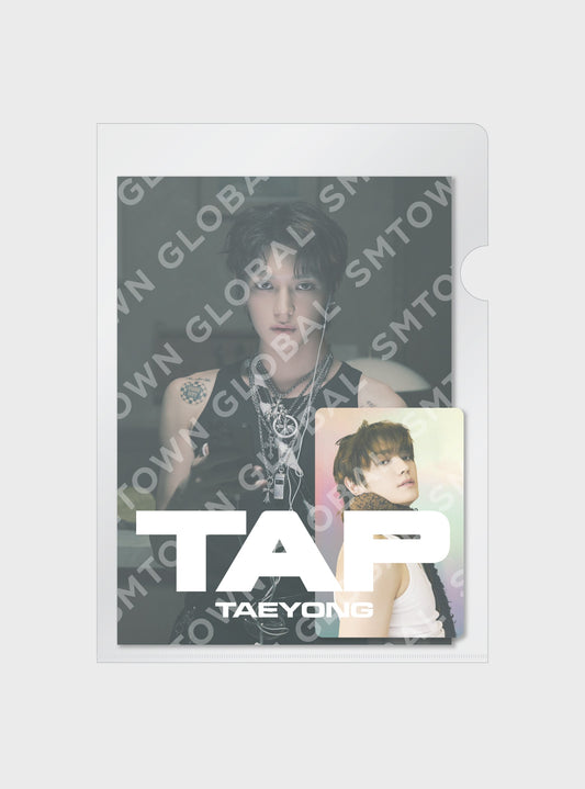 POSTCARD + HOLOGRAM PHOTO CARD SET - TAEYONG 'TAP - The 2nd Mini Album' MD