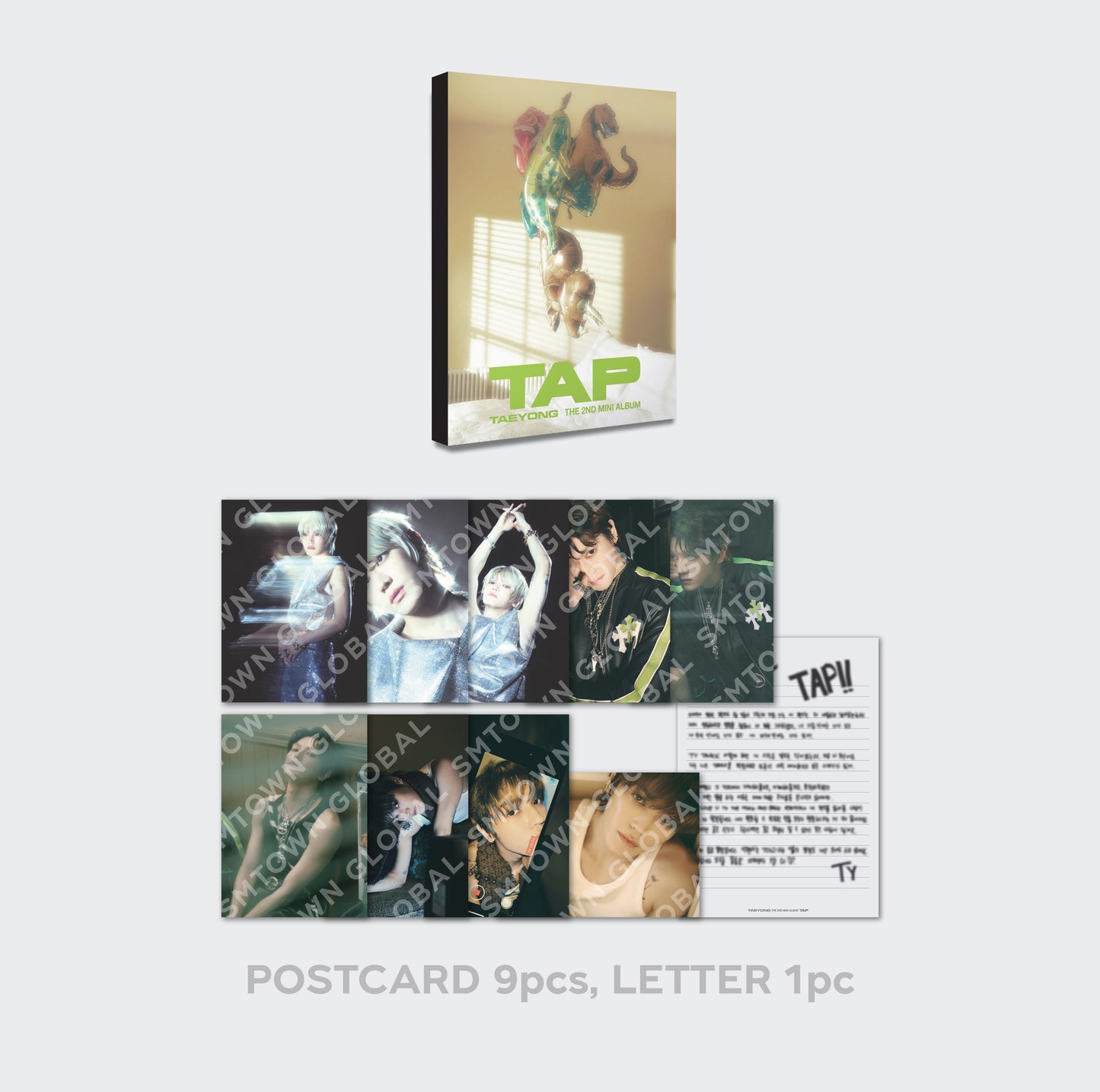 POSTCARD SET - TAEYONG 'TAP - The 2nd Mini Album' MD
