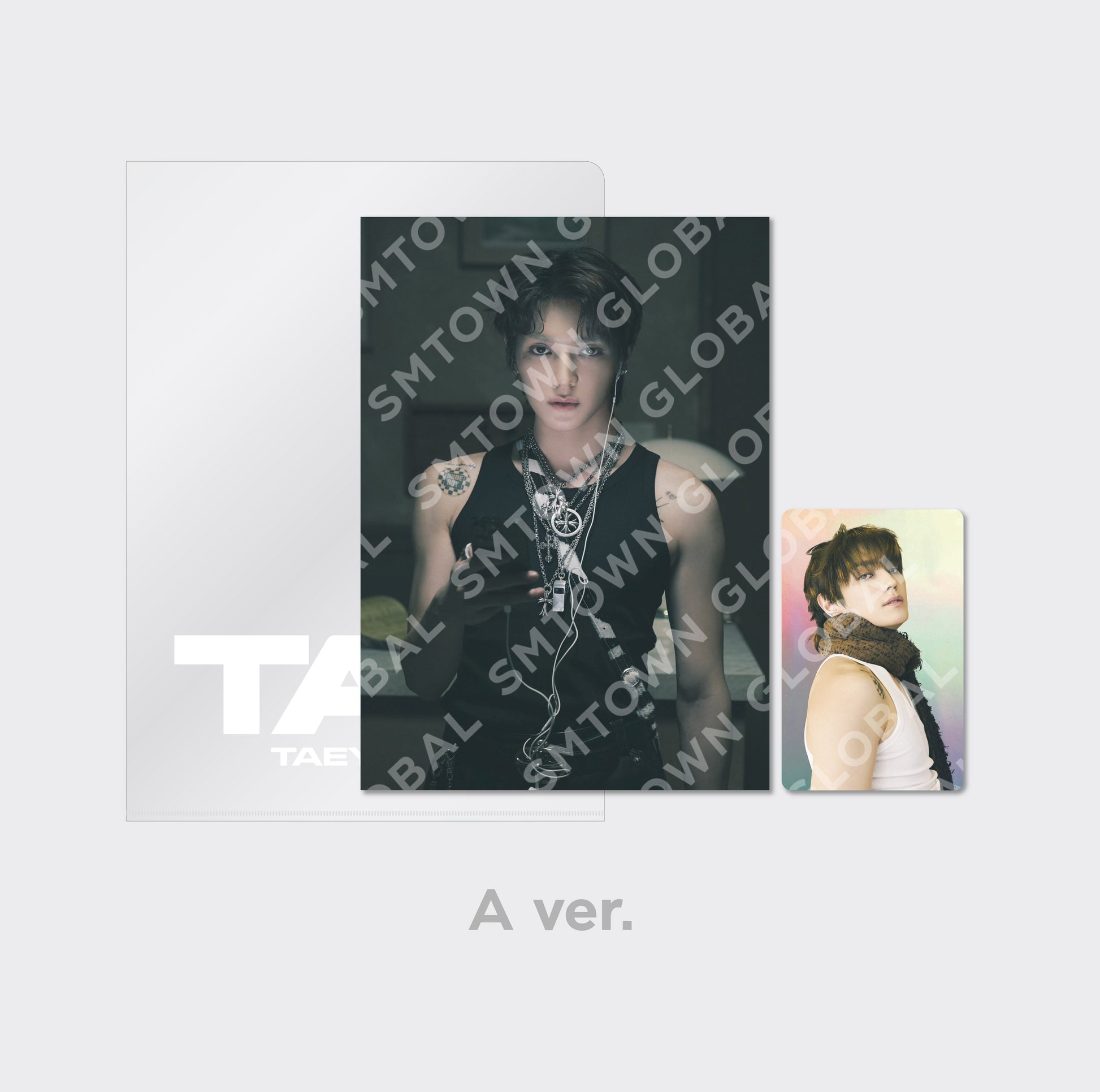POSTCARD + HOLOGRAM PHOTO CARD SET - TAEYONG 'TAP - The 2nd Mini Album' MD