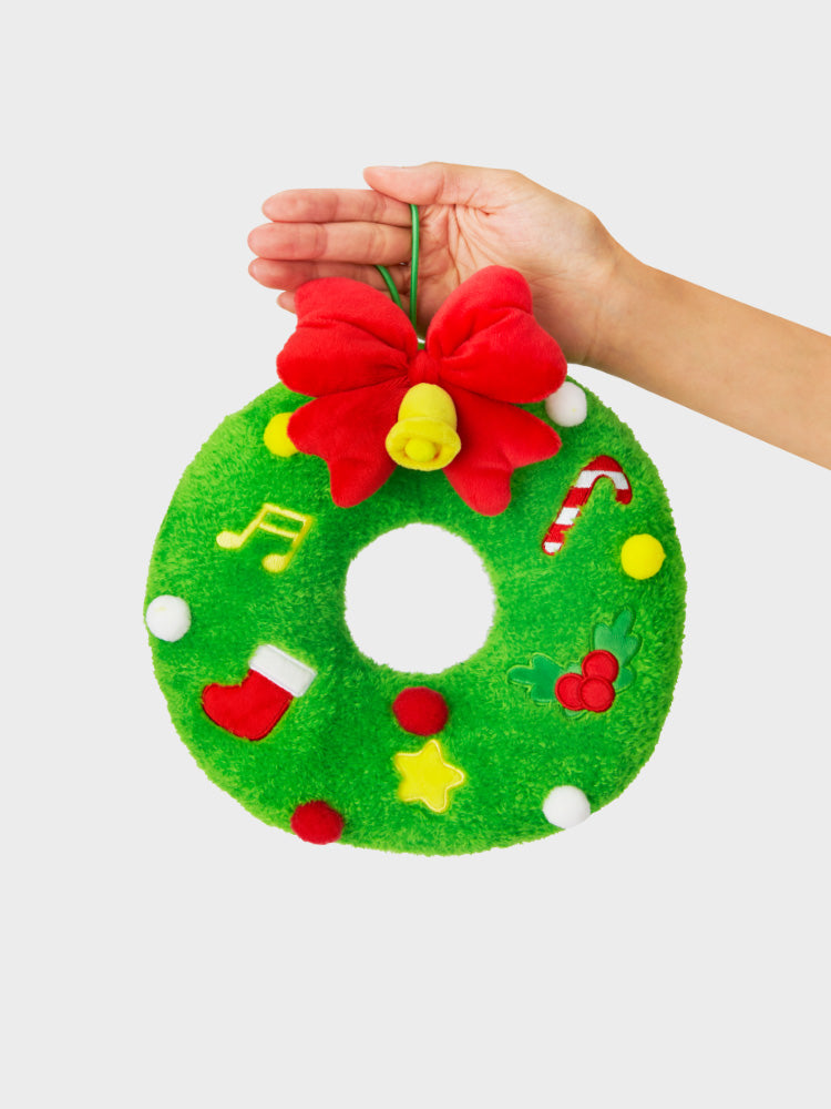 TRUZ Mini Mini Holiday Wreath Flush Green