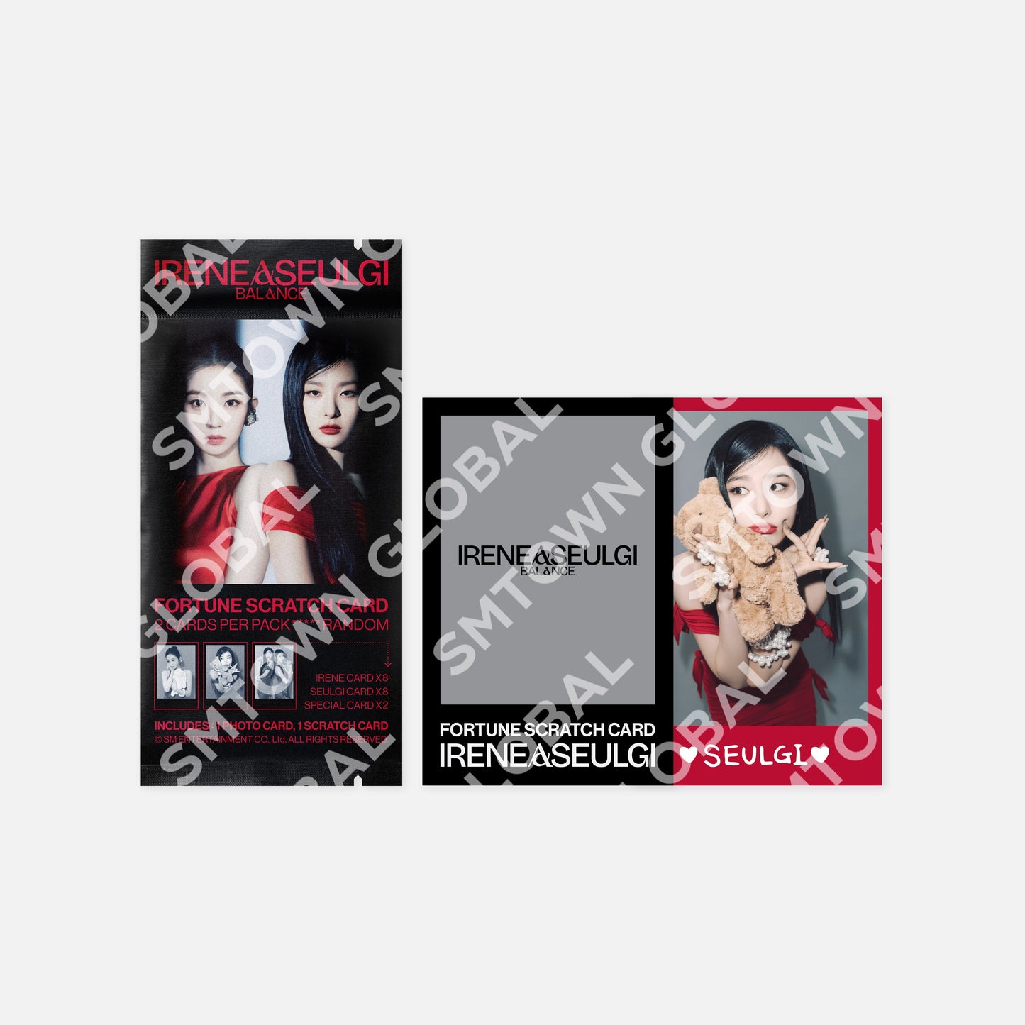 FORTUNE SCRATCH CARD SET - 2025 IRENE & SEULGI Concert Tour [BALANCE] in SEOUL MD