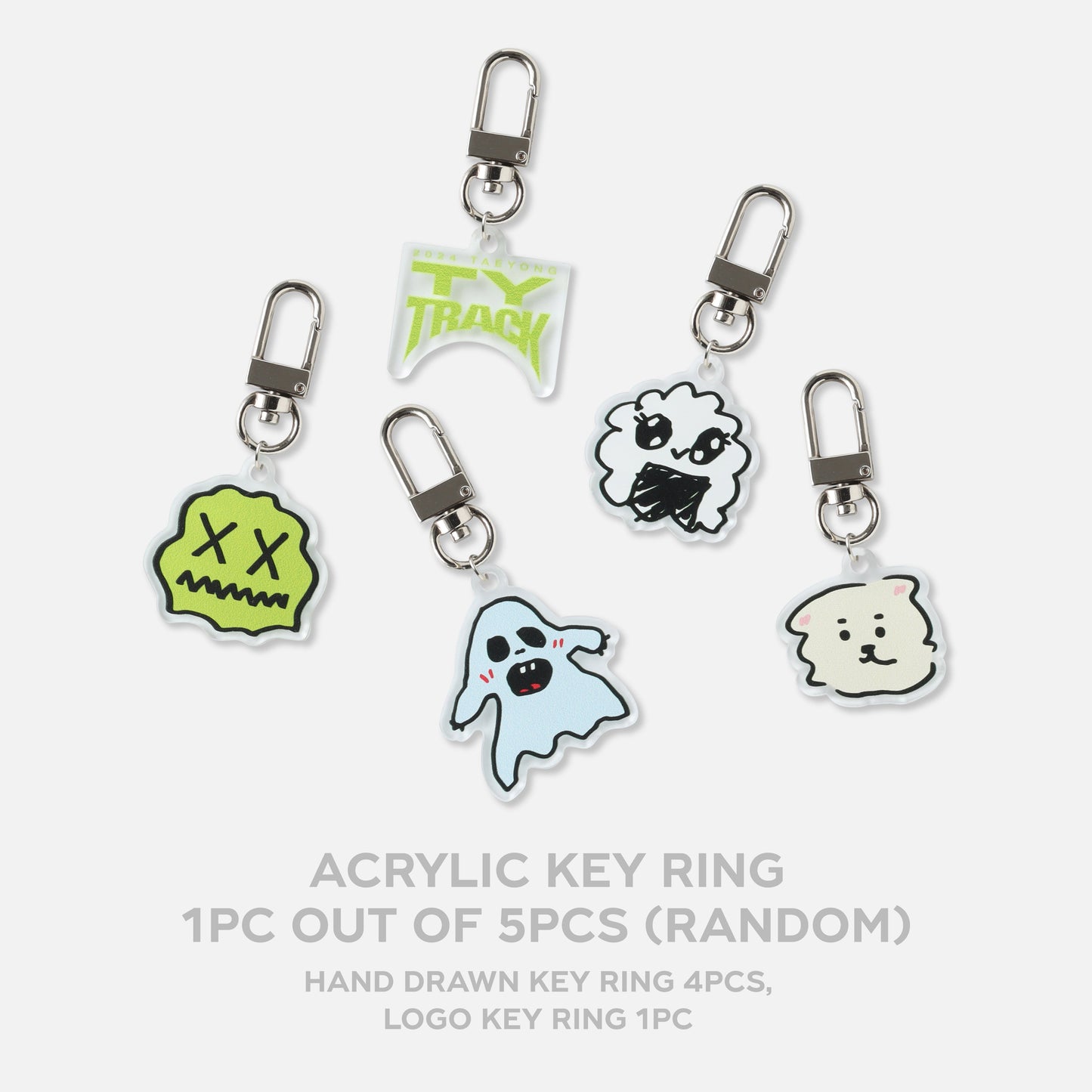 ACRYLIC KEY RING (RANDOM) - 2024 TAEYONG CONCERT 'TY TRACK' MD
