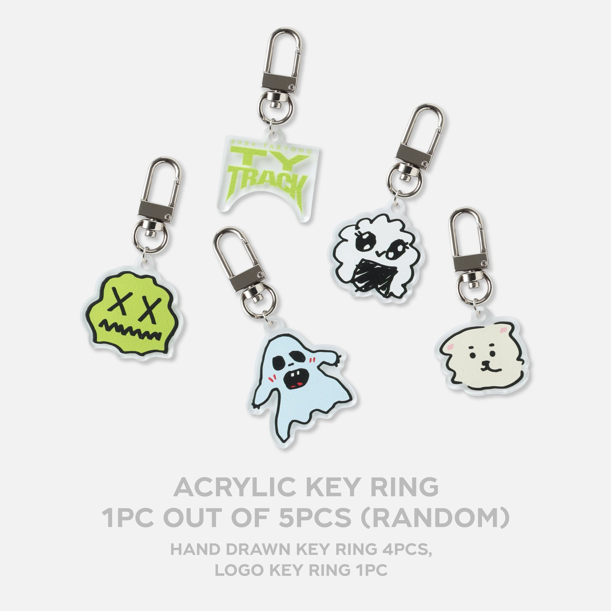 ACRYLIC KEY RING (RANDOM) - 2024 TAEYONG CONCERT 'TY TRACK' MD