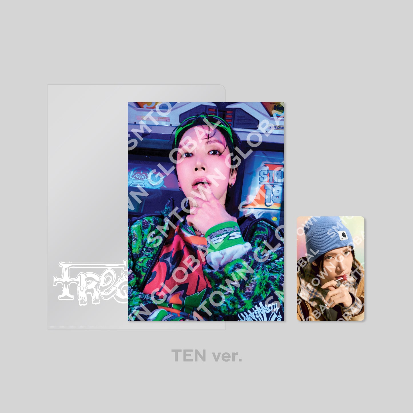 POSTCARD + HOLOGRAM PHOTO CARD SET - WayV 'FREQUENCY - The 6th Mini Album' MD