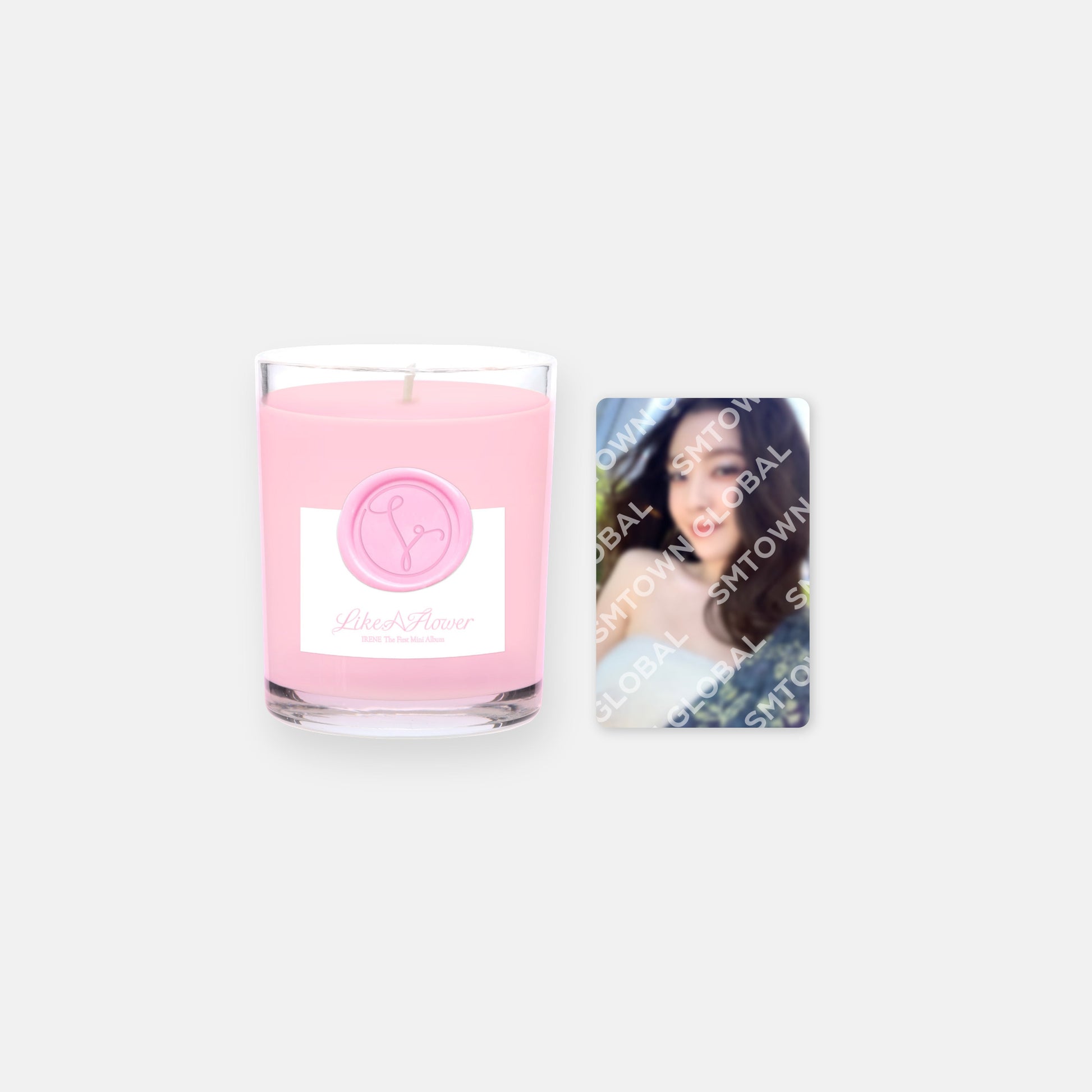 SECRET MESSAGE CANDLE SET - IRENE 'Like A Flower - The 1st Mini Album' MD