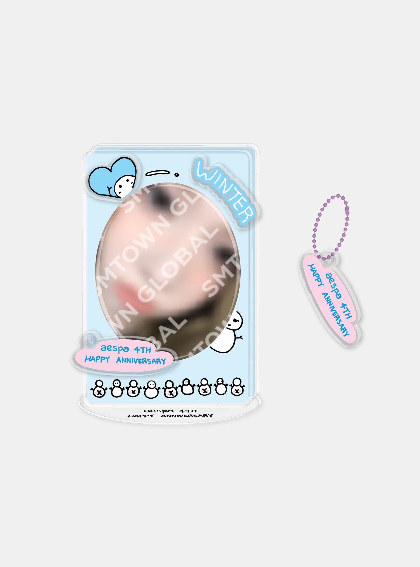 DIY ACRYLIC STAND SET - aespa 4th Anniversary MD