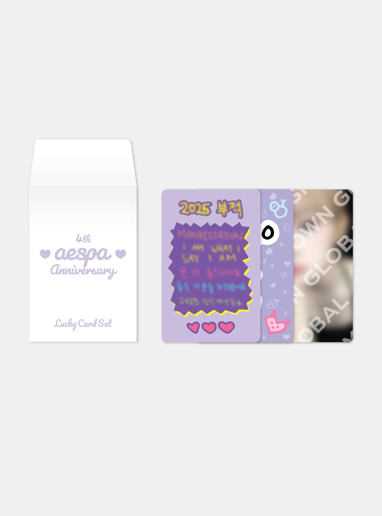 LUCKY CARD SET - aespa 4th Anniversary MD