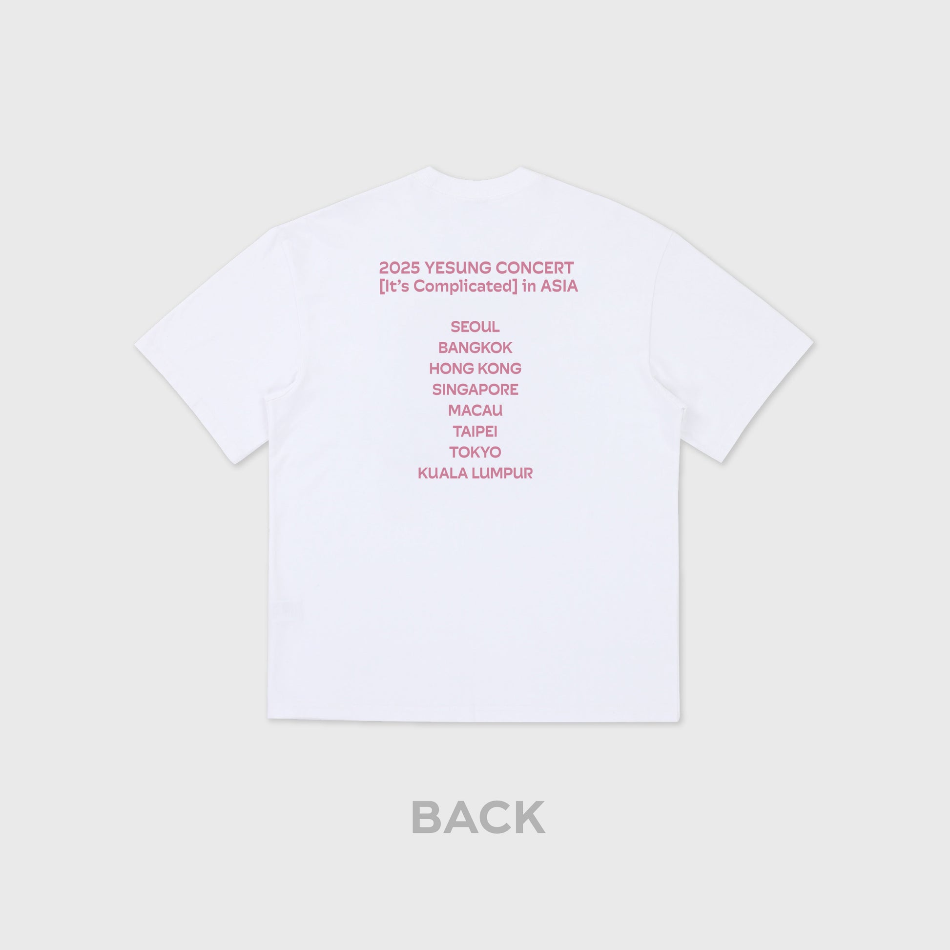 T-SHIRT SET [A ver.] - 2025 YESUNG CONCERT [It’s Complicated] MD