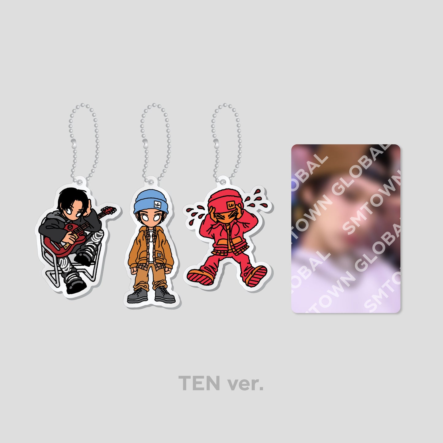 RANDOM ACRYLIC KEY RING SET - WayV 'FREQUENCY - The 6th Mini Album' MD