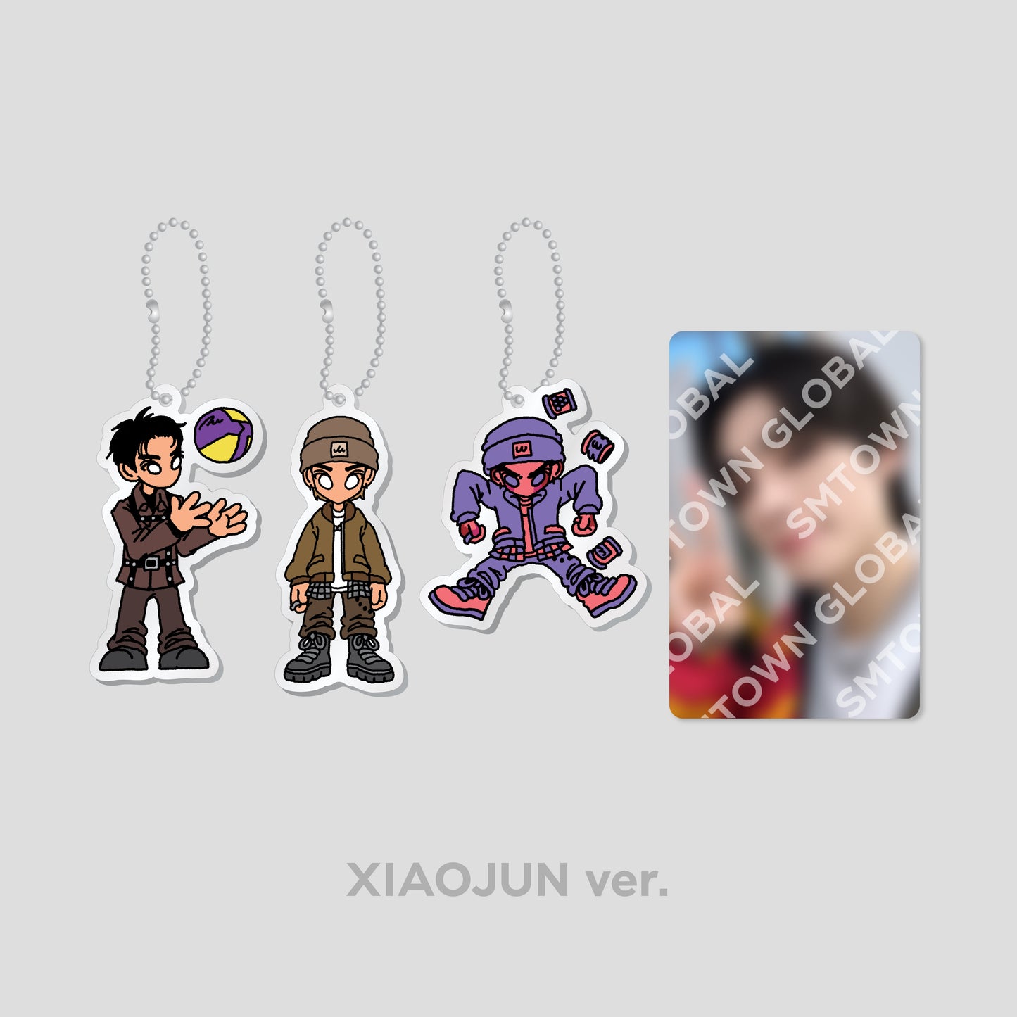 RANDOM ACRYLIC KEY RING SET - WayV 'FREQUENCY - The 6th Mini Album' MD