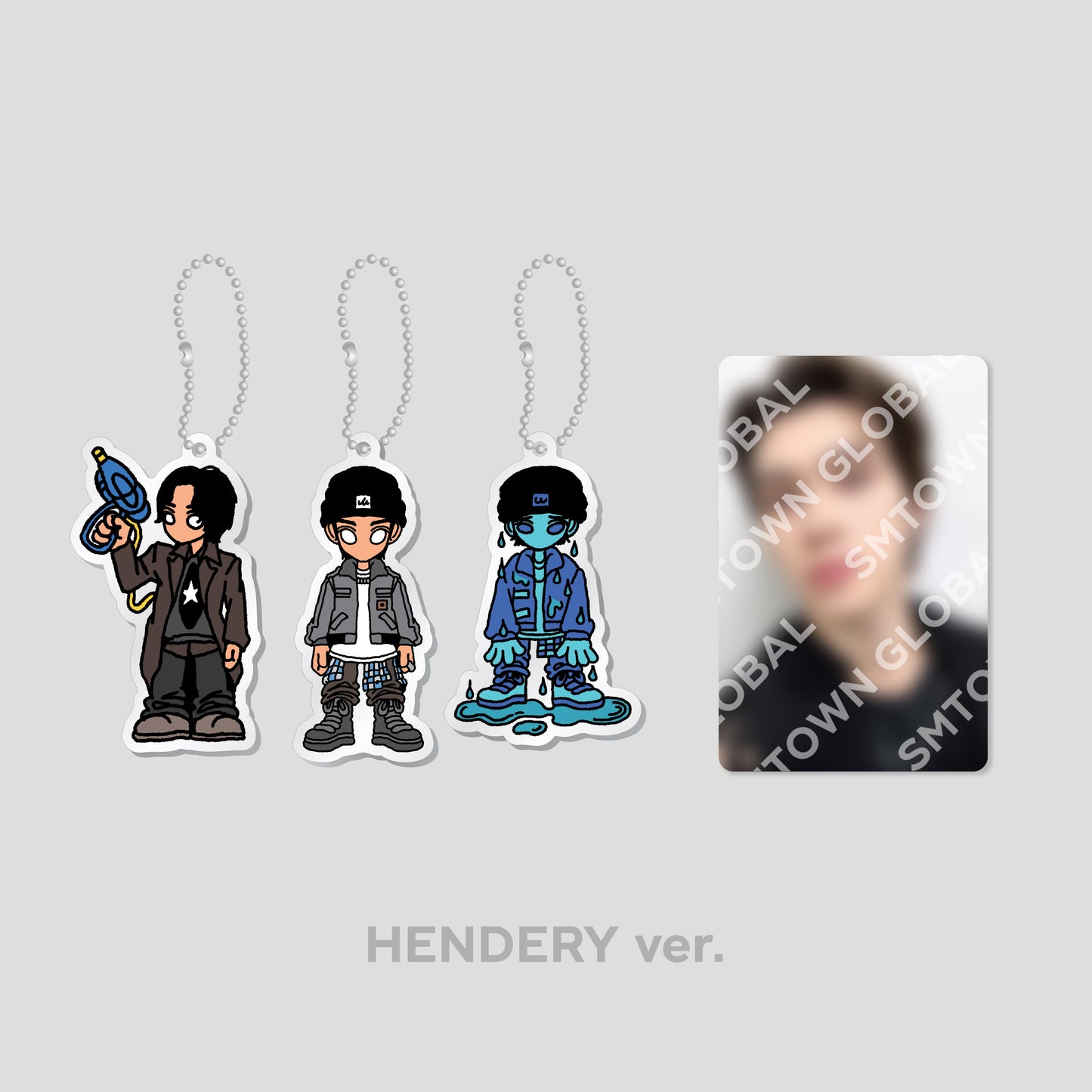 RANDOM ACRYLIC KEY RING SET - WayV 'FREQUENCY - The 6th Mini Album' MD