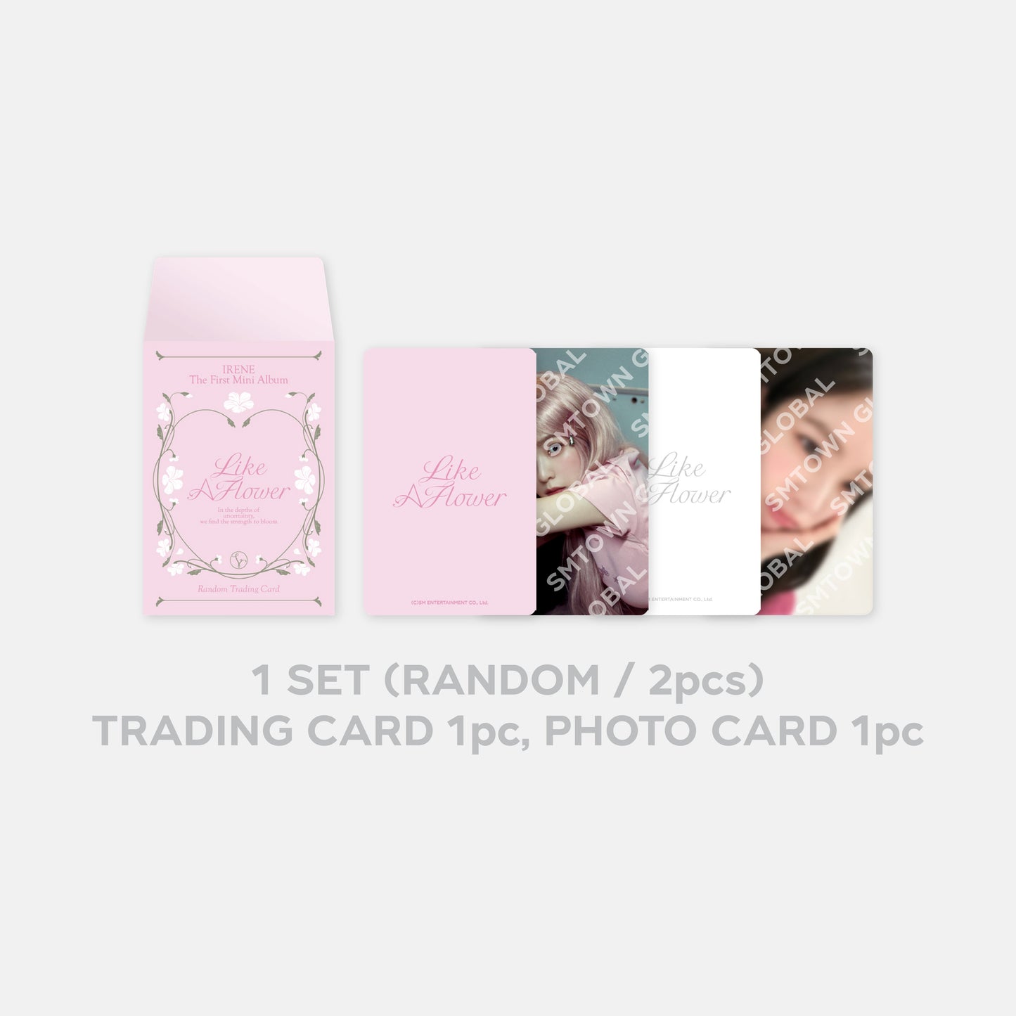 RANDOM TRADING CARD SET - IRENE 'Like A Flower - The 1st Mini Album' MD