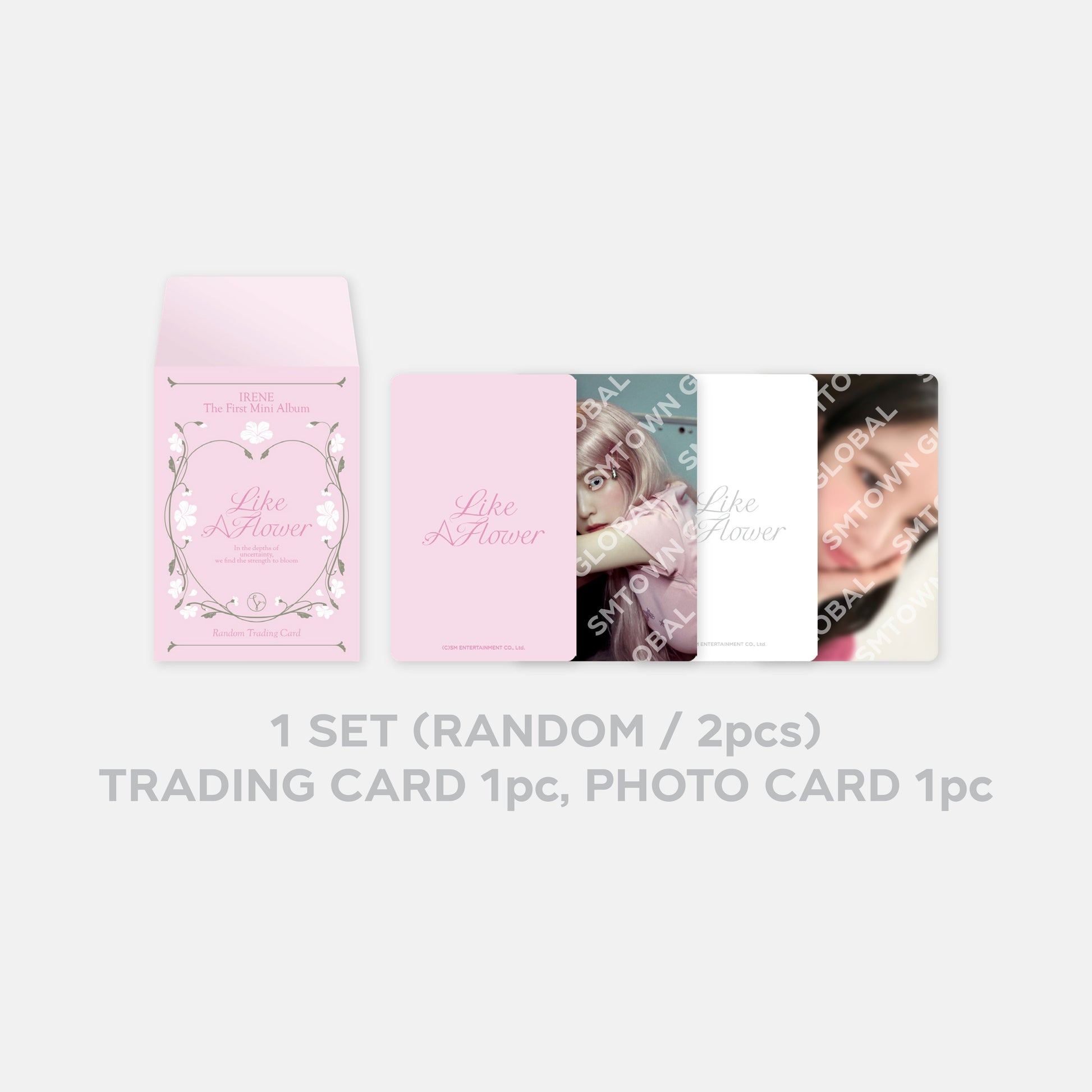 RANDOM TRADING CARD SET - IRENE 'Like A Flower - The 1st Mini Album' MD