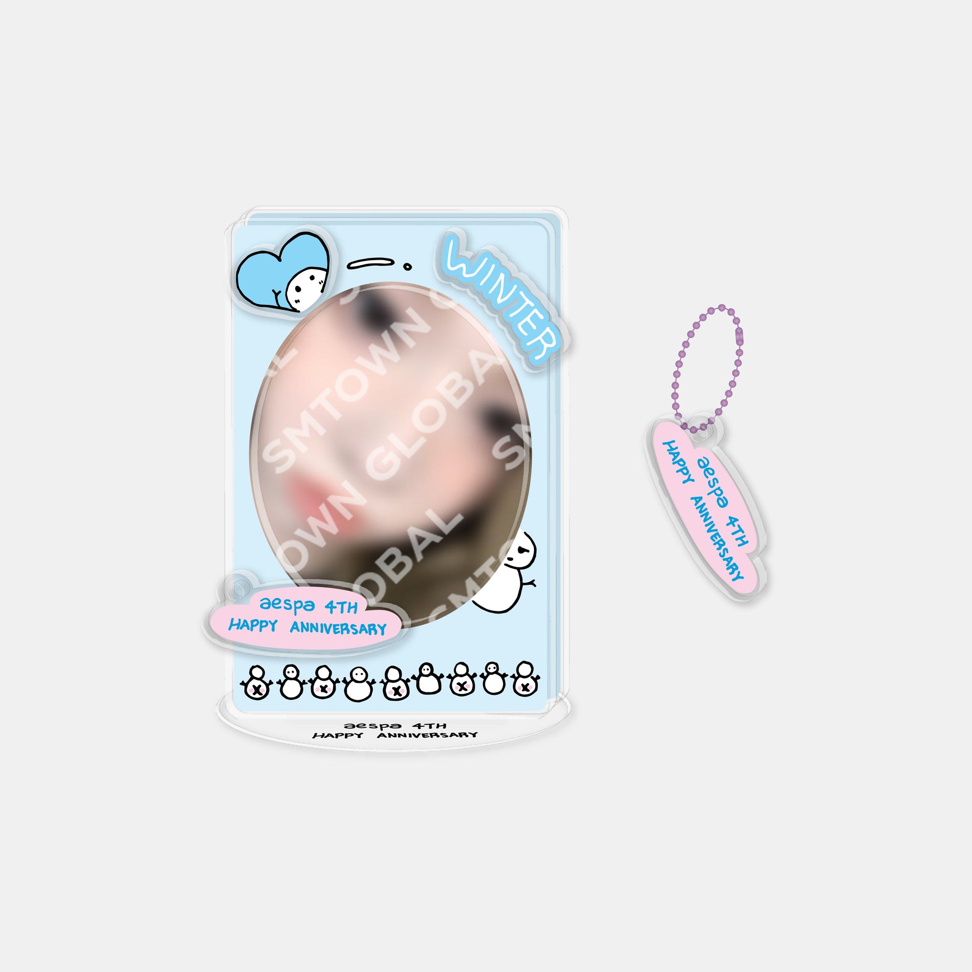 DIY ACRYLIC STAND SET - aespa 4th Anniversary MD