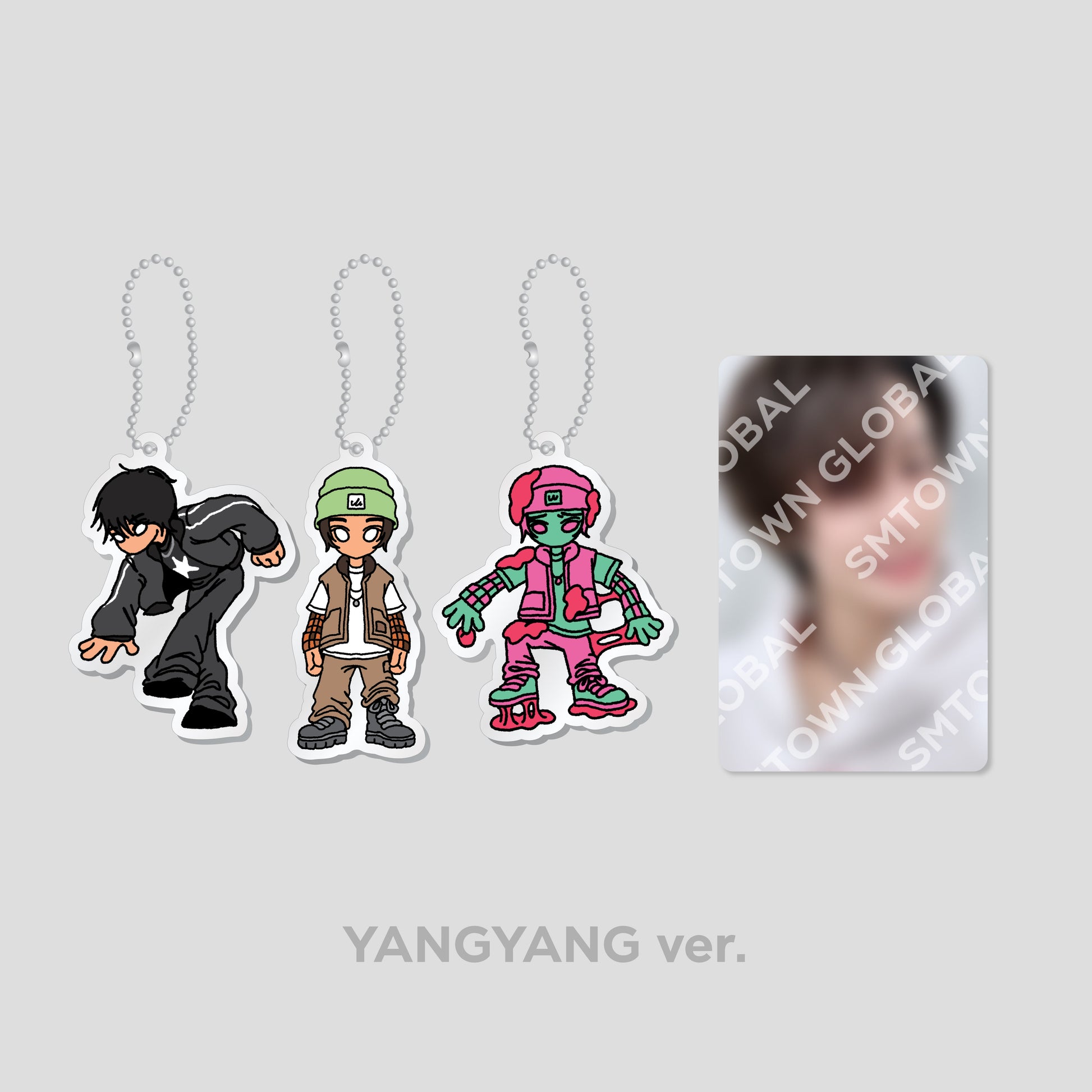 RANDOM ACRYLIC KEY RING SET - WayV 'FREQUENCY - The 6th Mini Album' MD