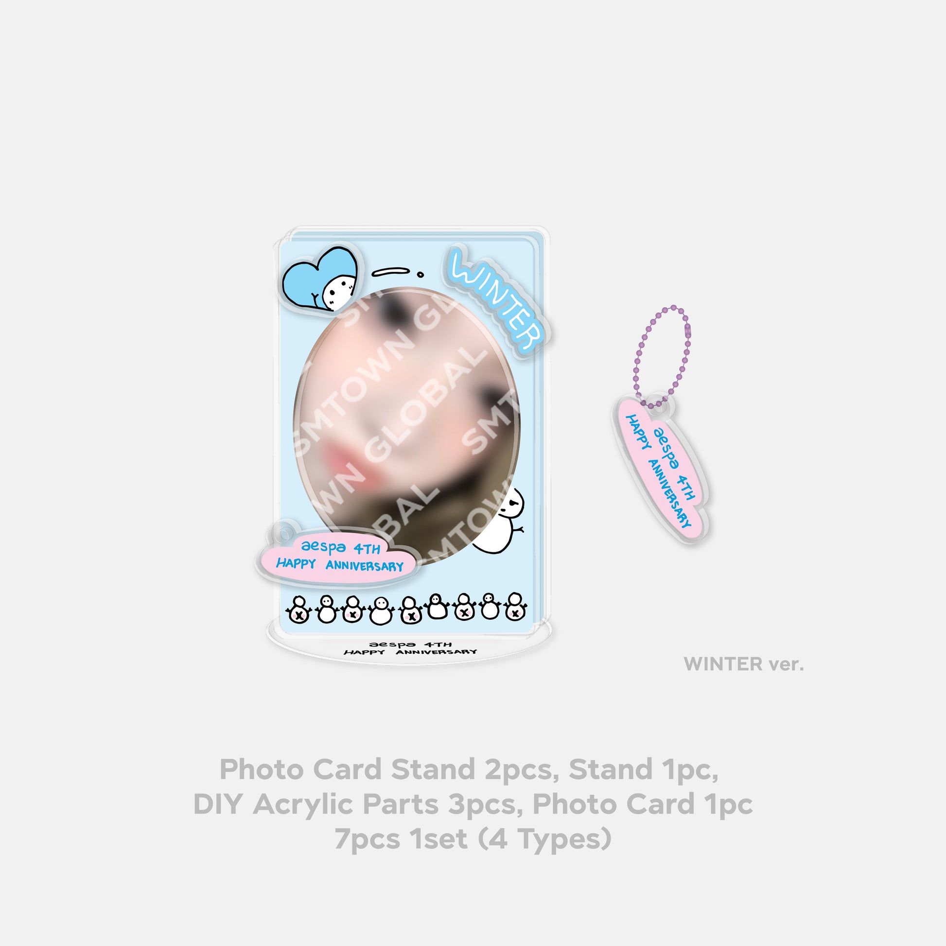 DIY ACRYLIC STAND SET - aespa 4th Anniversary MD