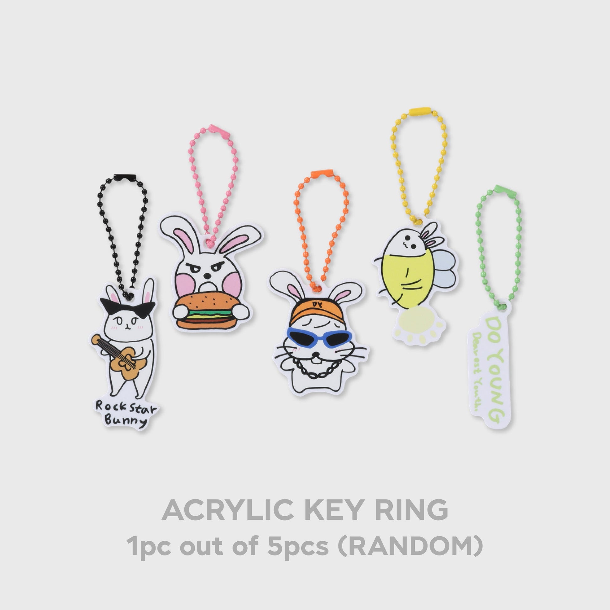 RANDOM ACRYLIC KEY RING - 2024 DOYOUNG CONCERT [ Dearest Youth, ] MD