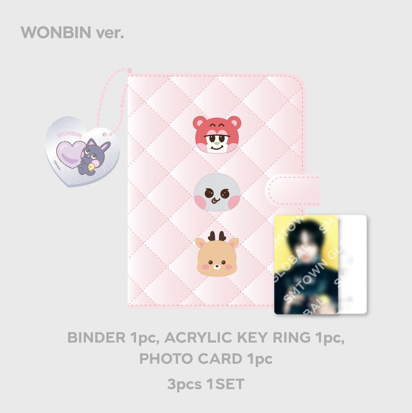 6 RING PHOTO CARD BINDER SET - RIIZE 'HUG' SPECIAL MD