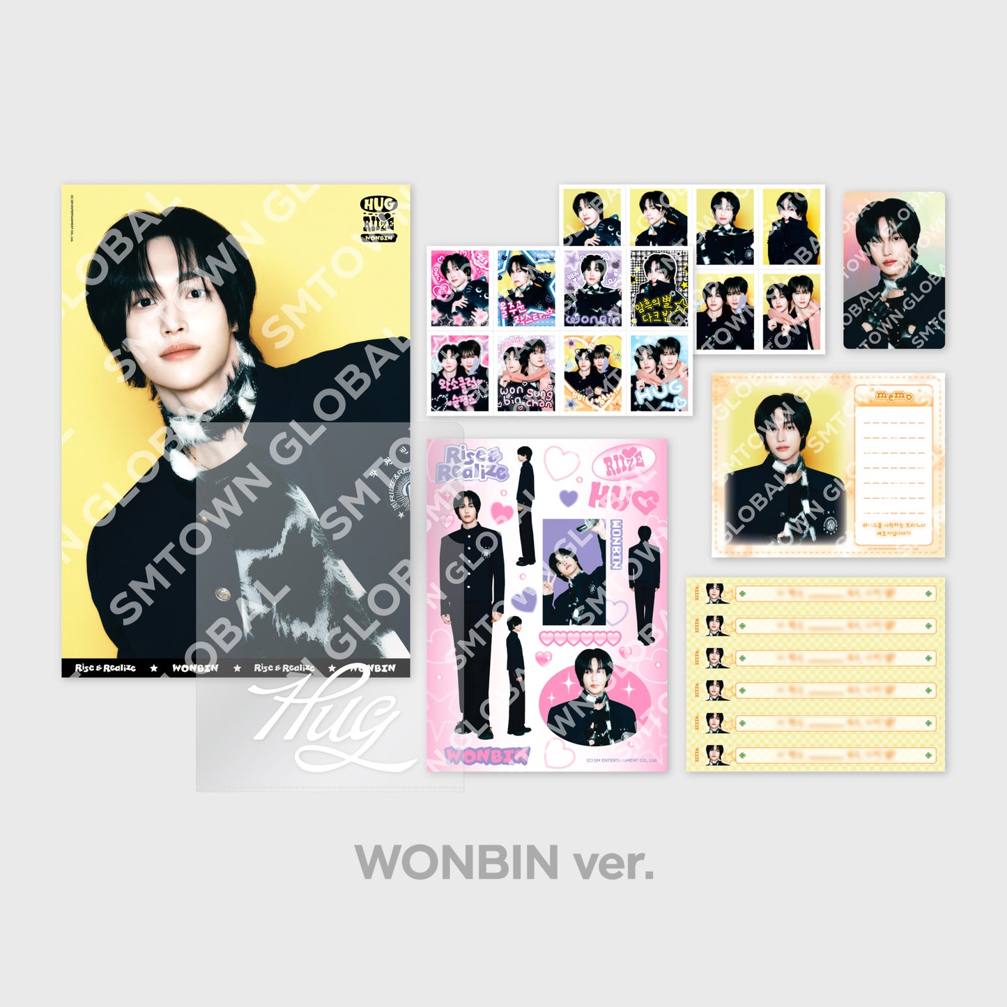 STATIONERY SET - RIIZE 'HUG' SPECIAL MD