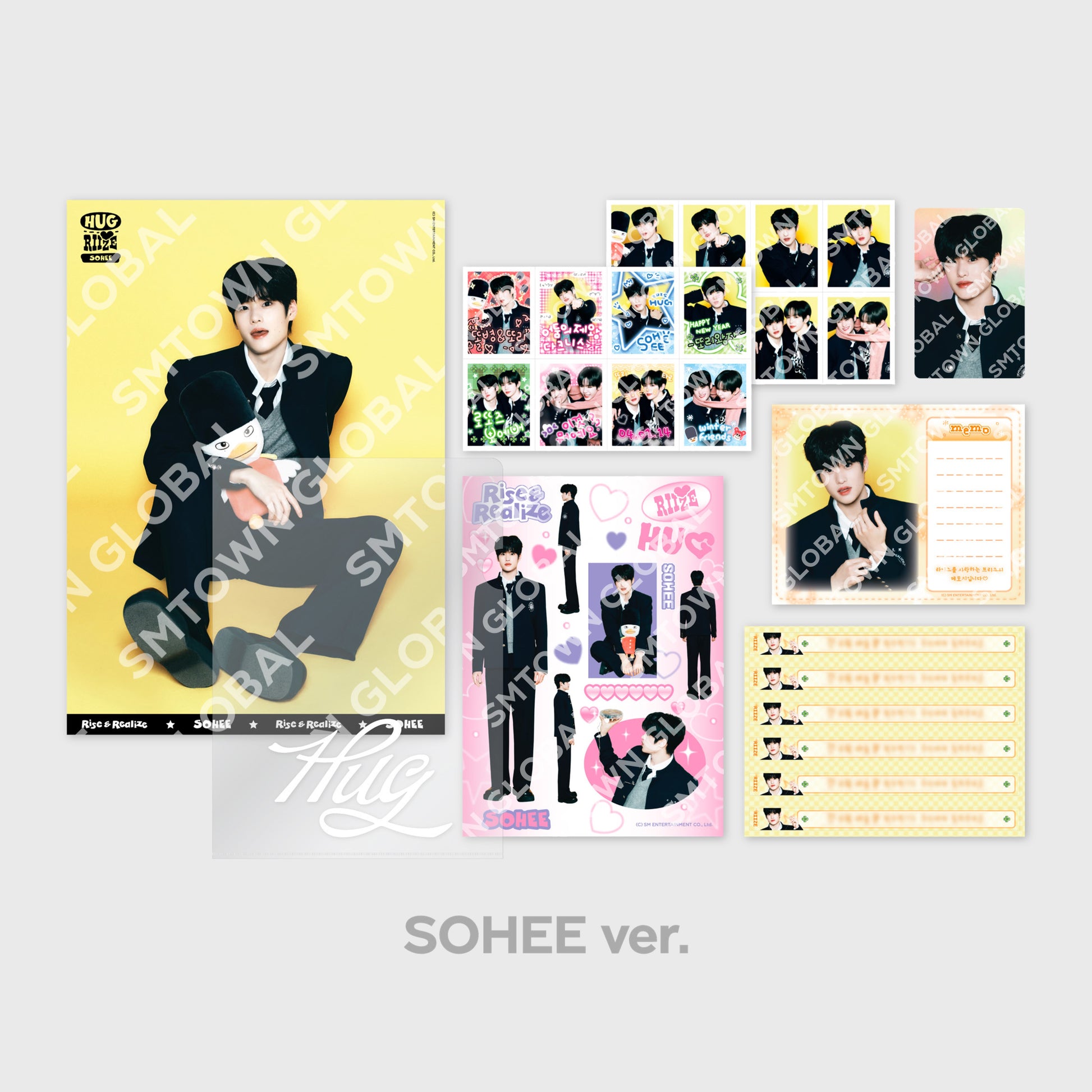 STATIONERY SET - RIIZE 'HUG' SPECIAL MD