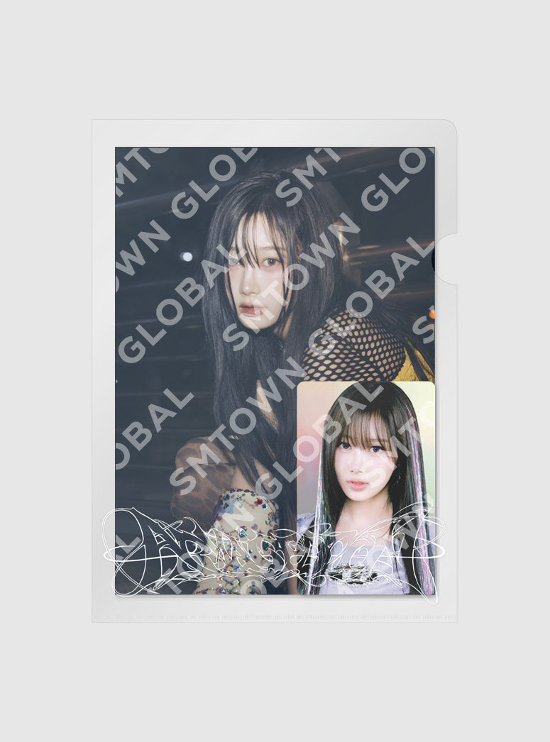 POSTCARD + HOLOGRAM PHOTO CARD SET - aespa 'Armageddon : The Mystery Circle' POP-UP MD