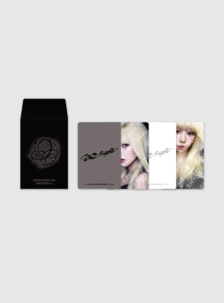 RANDOM TRADING CARD SET - aespa 'Armageddon : The Mystery Circle' POP-UP MD