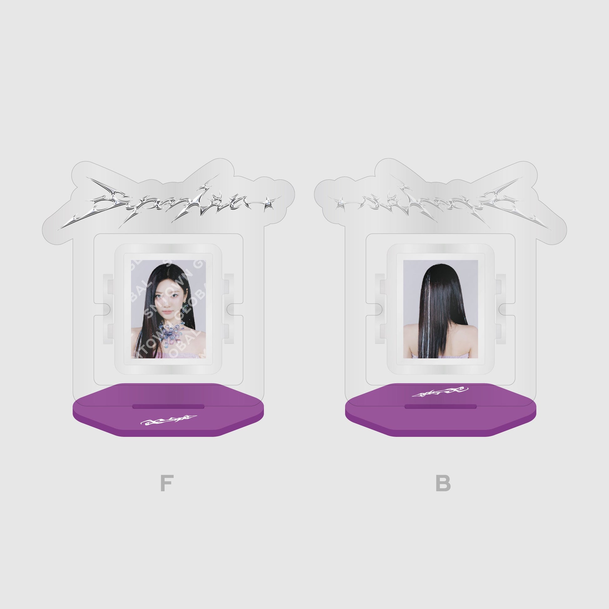 MINI ACRYLIC TURNING STAND SET - aespa 'Armageddon : The Mystery Circle' POP-UP MD