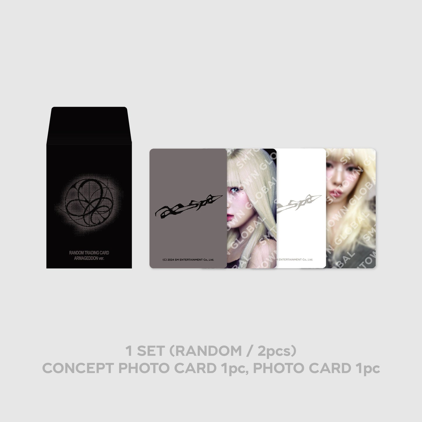 RANDOM TRADING CARD SET - aespa 'Armageddon : The Mystery Circle' POP-UP MD
